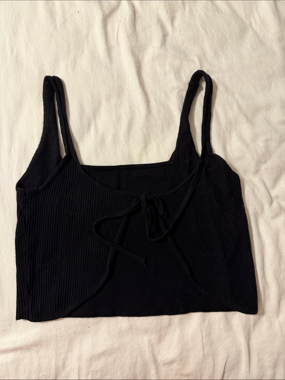 Urban Outfitters Reversable Ribbed Cropped Tank Top - Picture 2 of 3